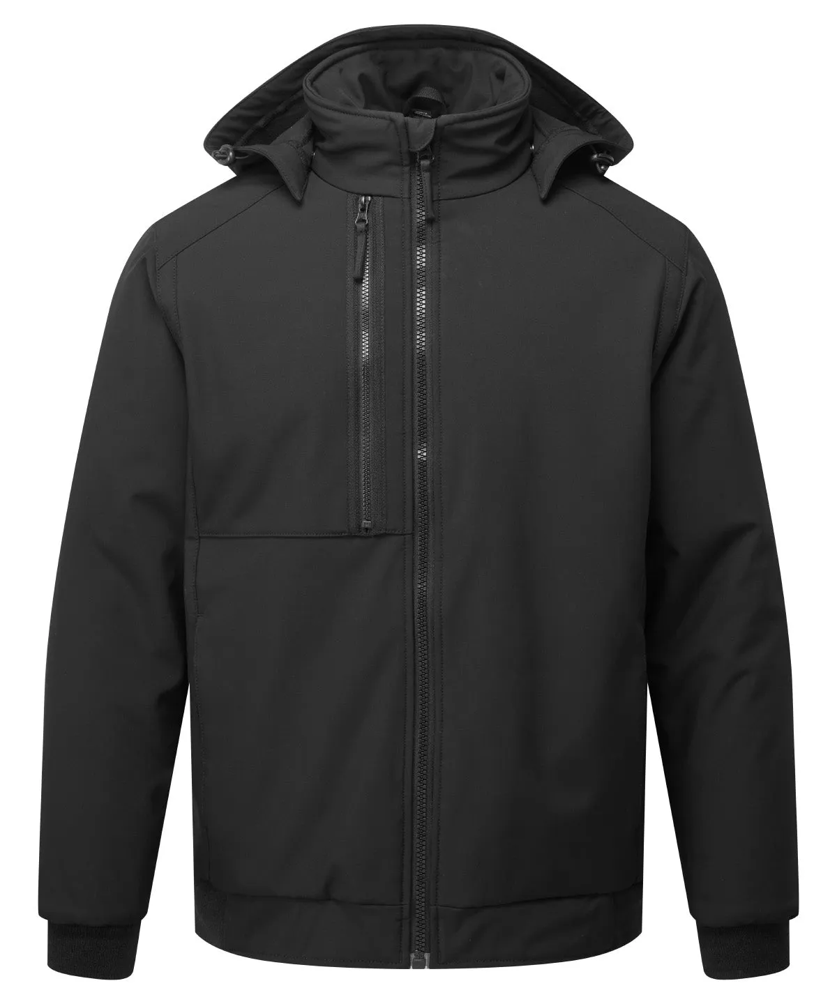 WX2 2-layer padded softshell | Black