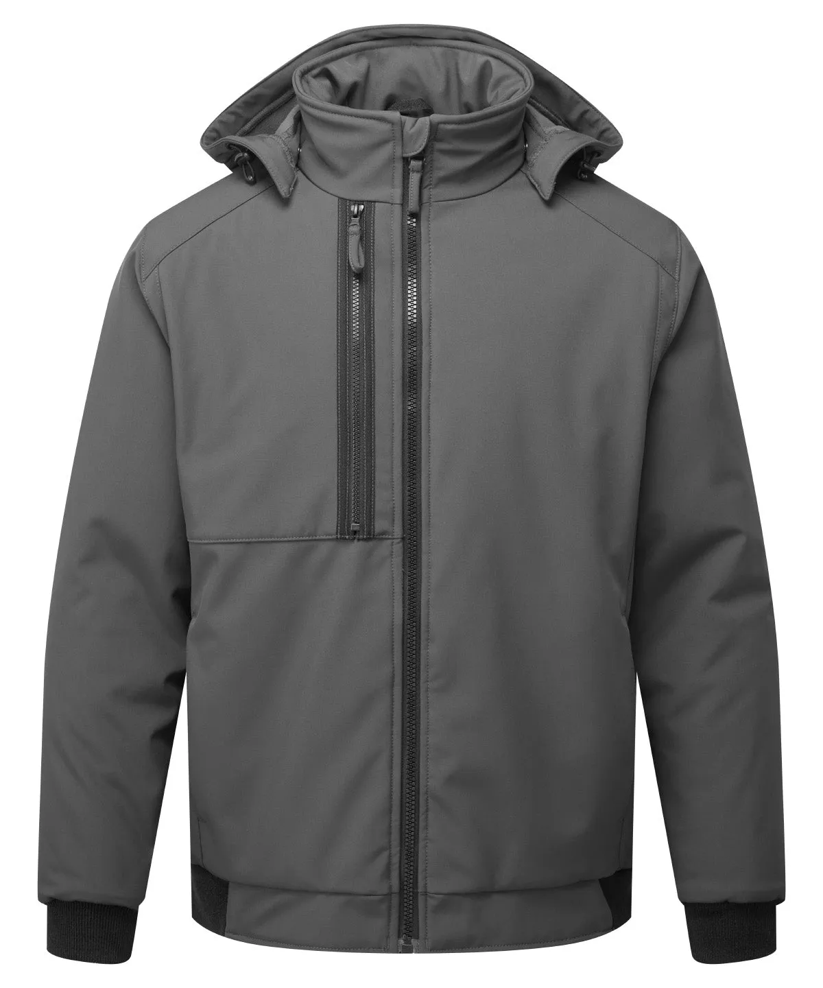 WX2 2-layer padded softshell | Metal Grey